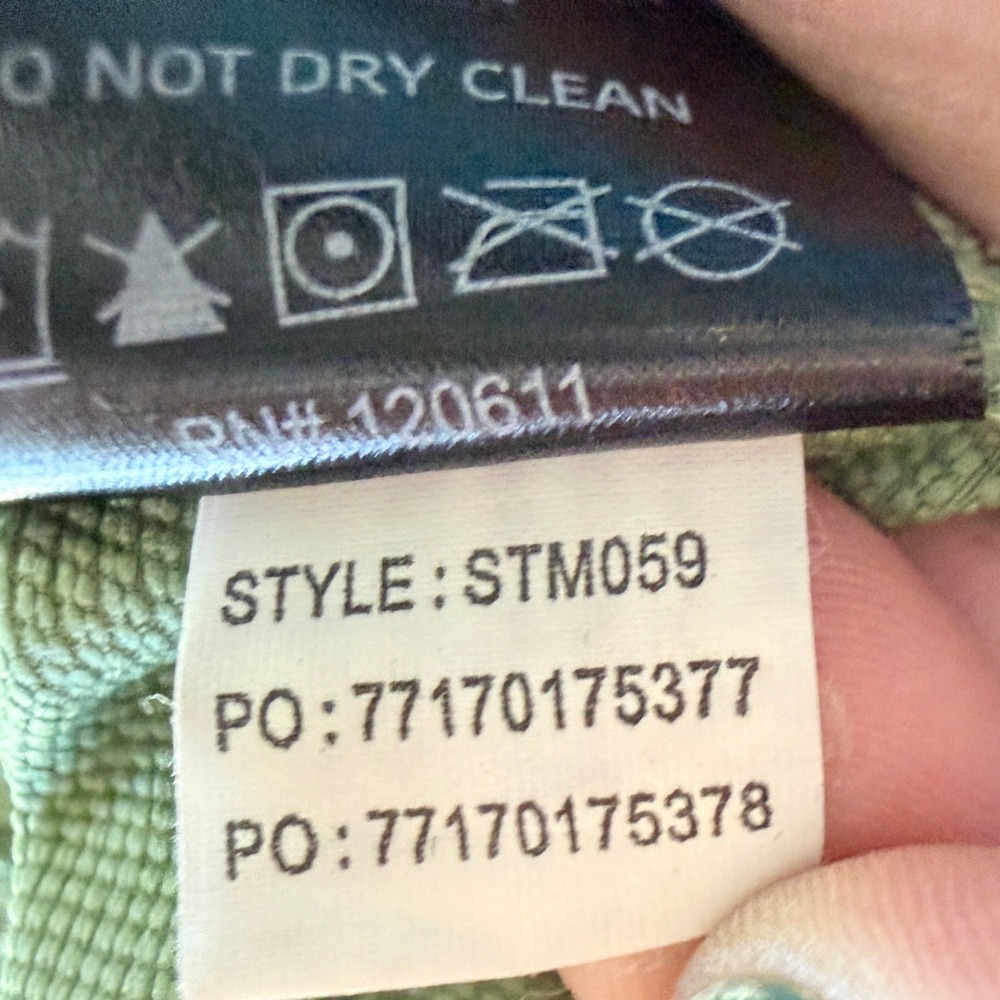Stoic Mens Green Hiking Pants XXL Elastic Waist Drawstring STM059 - Picture 7 of 10